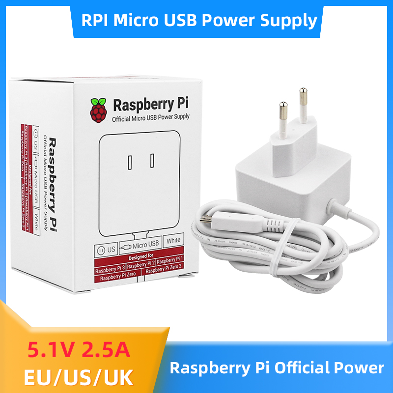 Golf Zero - Raspberry Pi 12.5W alimentatore 5.1V 2.5A