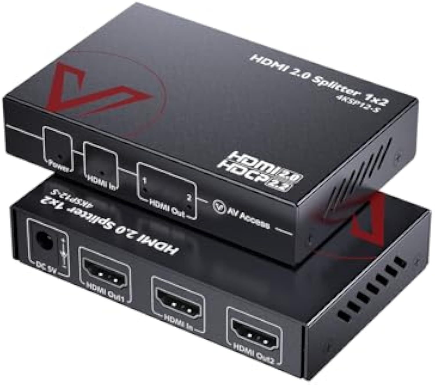 Golf Zero - Splitter HDMI 2.0 4K@60Hz/1080p@120Hz 1 ingresso