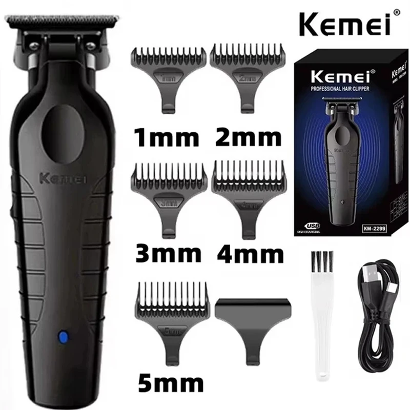 Golf Zero - Kemei 2299 Barbiere Cordless Tagliacapelli 0mm