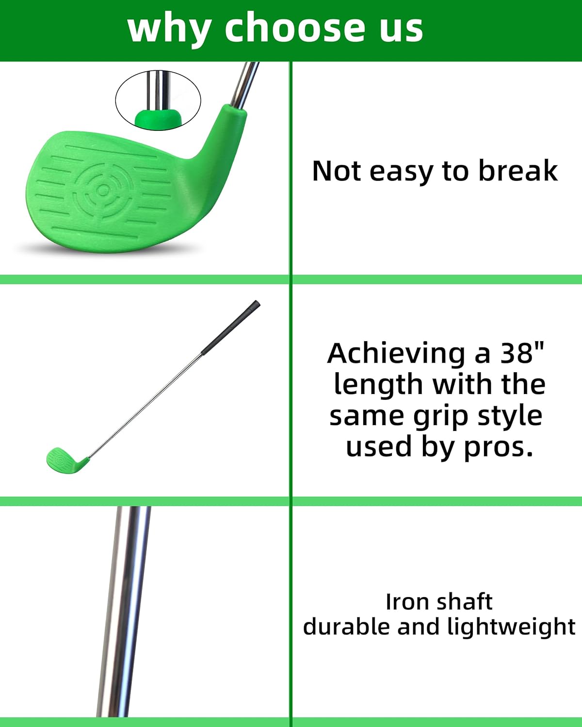 Mazze da gioco da golf nel cor - Golf Equipment For Kids recensione e prezzo